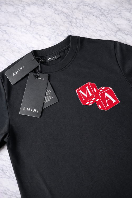 Black AMR Dice T-Shirt
