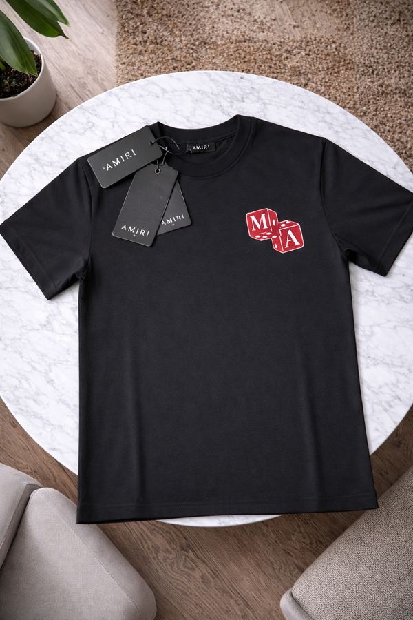 Black AMR Dice T-Shirt
